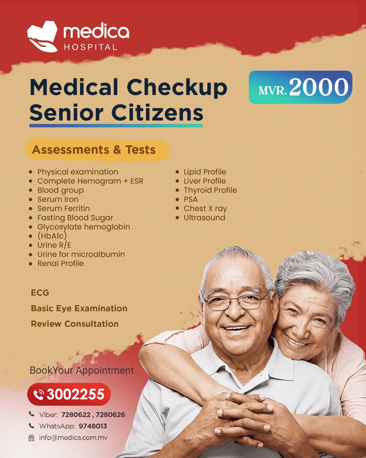 medical checkup senior cetizen