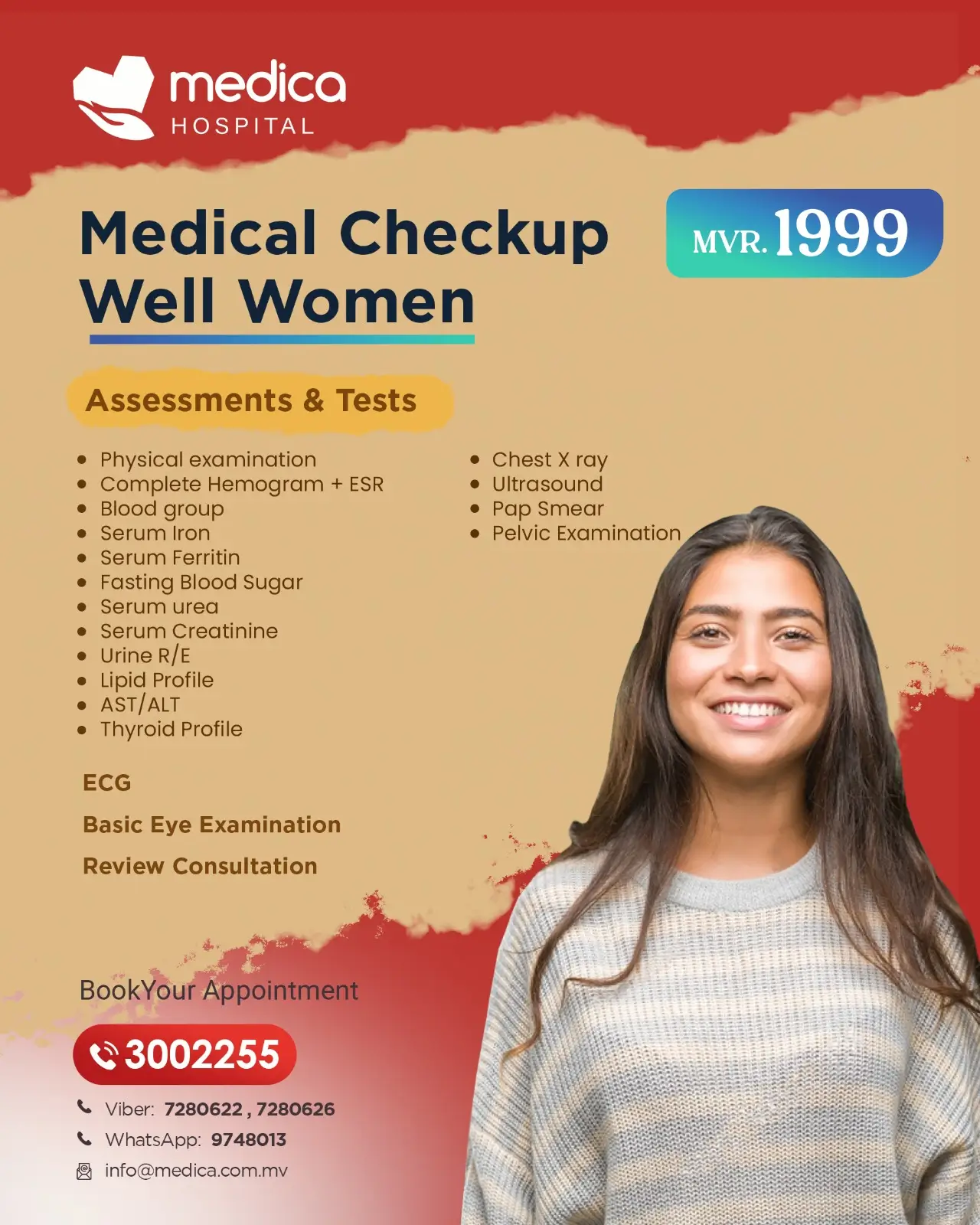 medical checkup well women