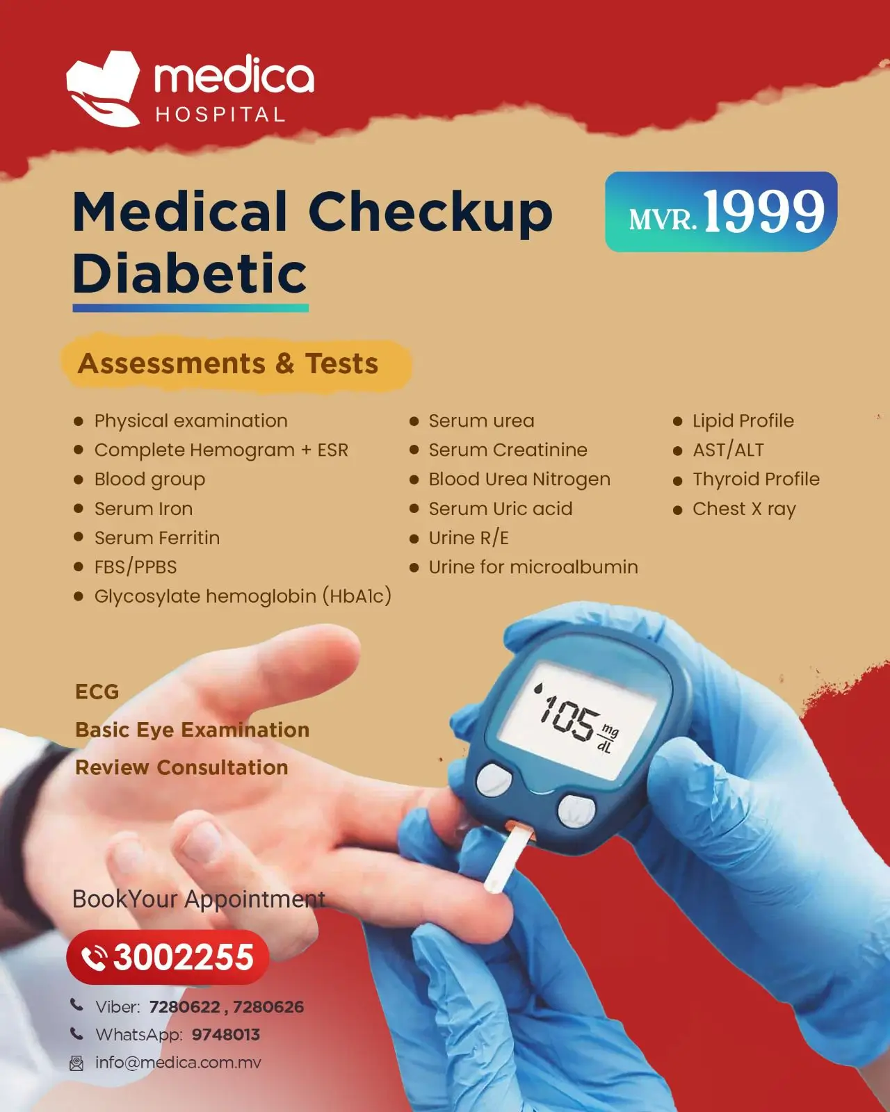 medical checup diabetic